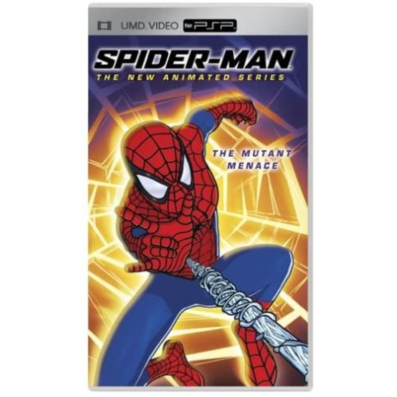 UMD Movie Spiderman New Animated Series PSP Used