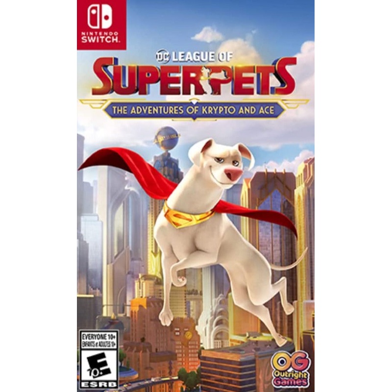 DC League Of Super Pets The Adventures Of Krypto And Ace Switch Used