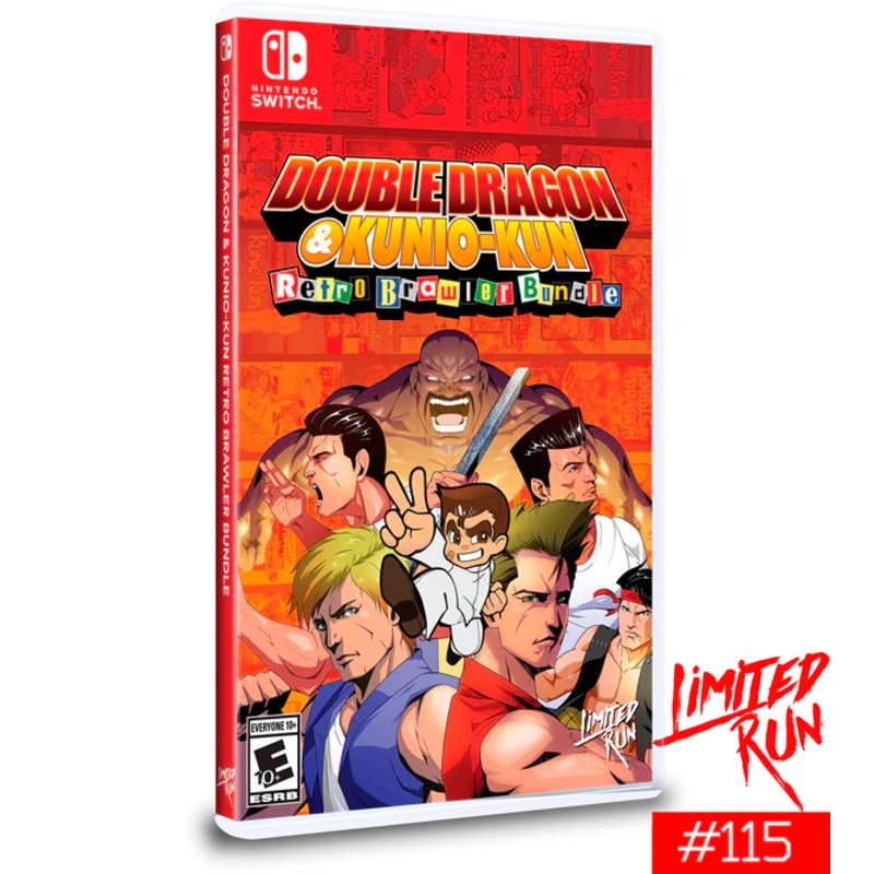 Double Dragon & Kunio-Kun Retro Brawler Bundle LRG Switch New