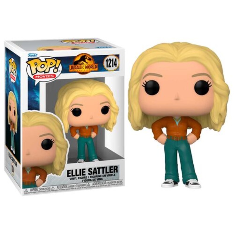 Funko Pop Movies Jurassic World Dominion Dr Ellie Sattler New