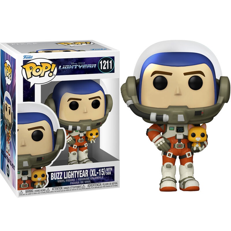 Funko Pop Movies Lightyear Buzz Lightyear XL-15 With Sox New