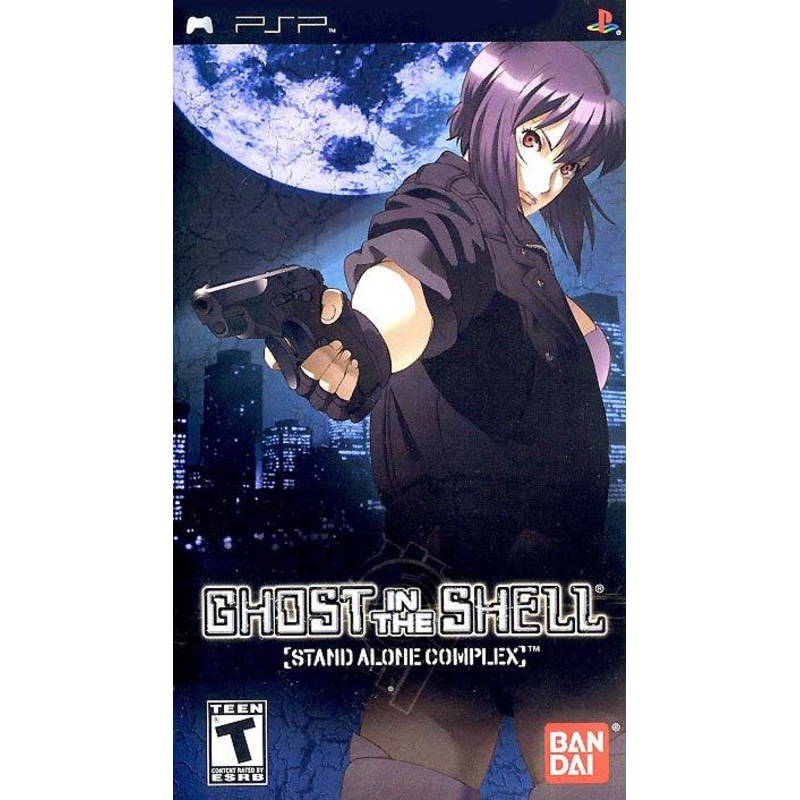 Ghost In The Shell Stand Alone Complex Game PSP Used
