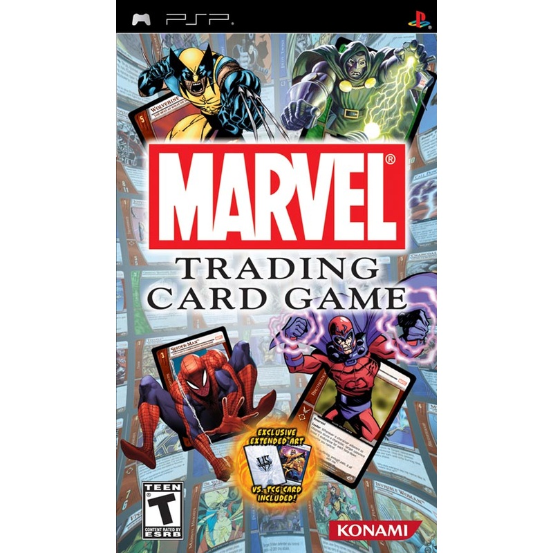 Marvel Trading Card Game PSP Used