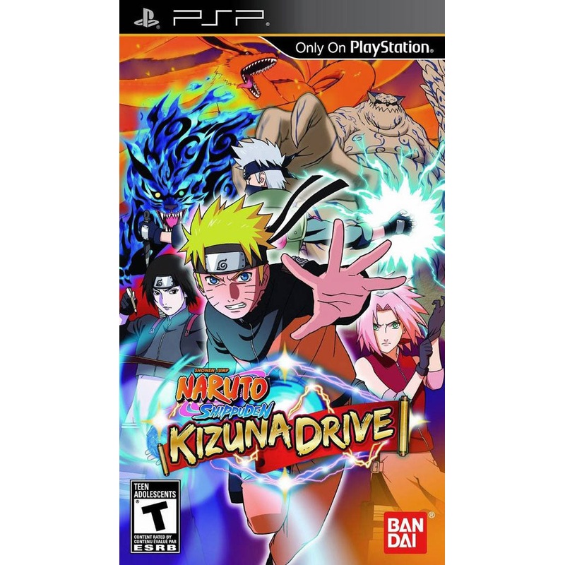 Naruto Shippuden Kizuna Drive PSP Used