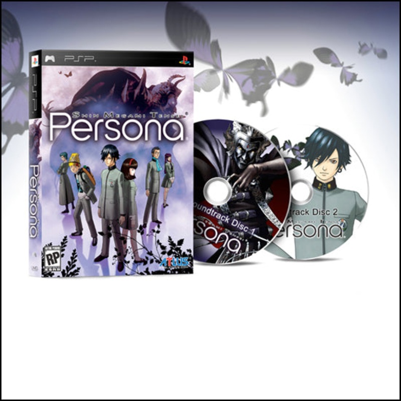 Persona Premium 2 Disc Soundtrack Edition PSP Used