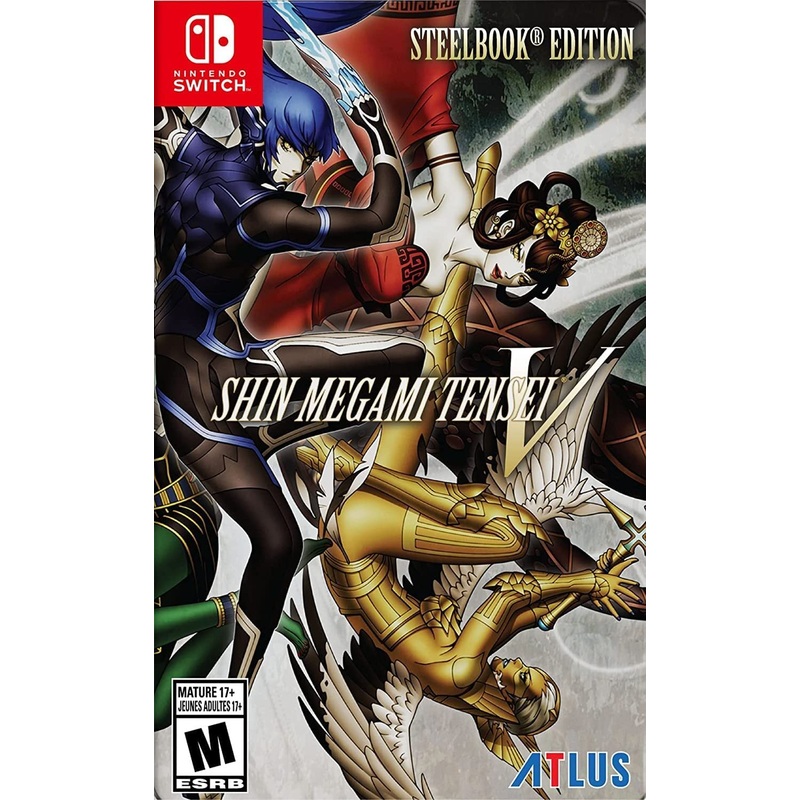 Shin Megami Tensei V Steelbook Switch Used
