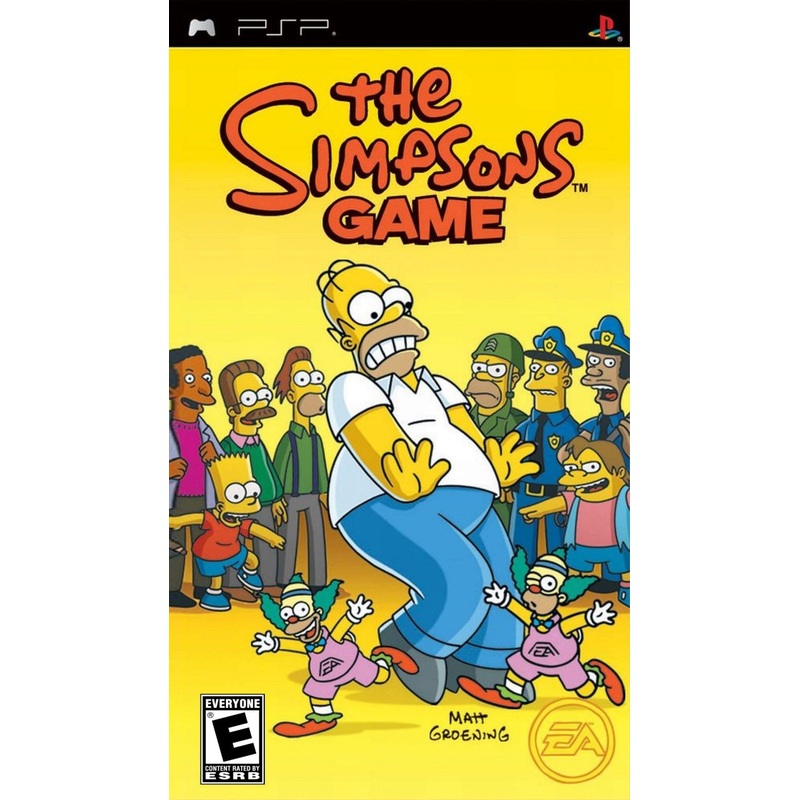 Simpsons Game PSP Used