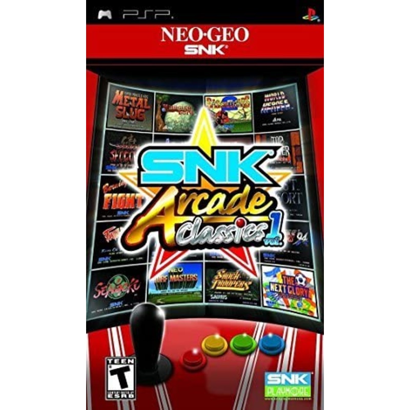 SNK Arcade Classics Vol 1 PSP Used