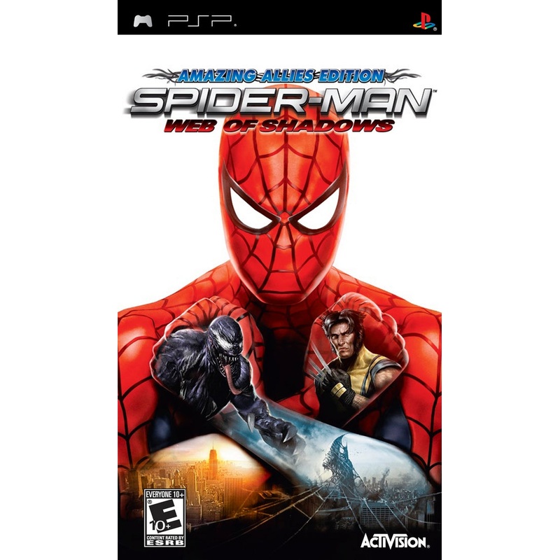 Spider-Man Web Of Shadows PSP Used