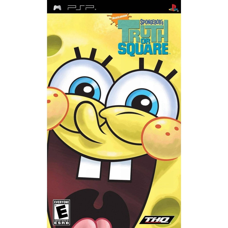 Spongebob Truth Or Square PSP Used