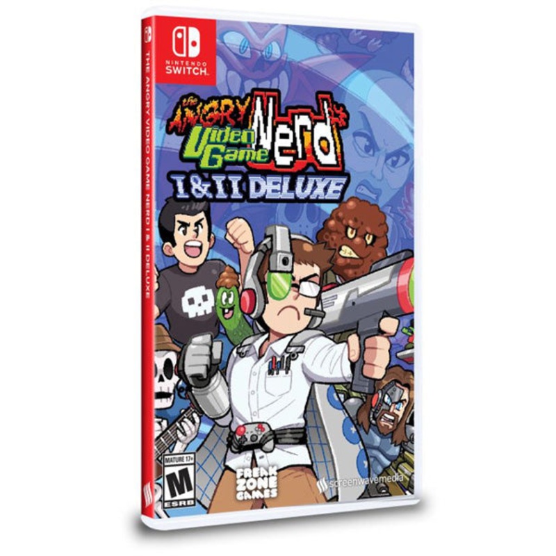 Angry Video Game Nerd I & II Deluxe LRG Switch Used