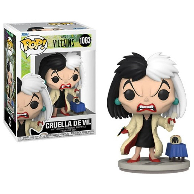 Funko Pop Disney Villains Cruella De Vil New