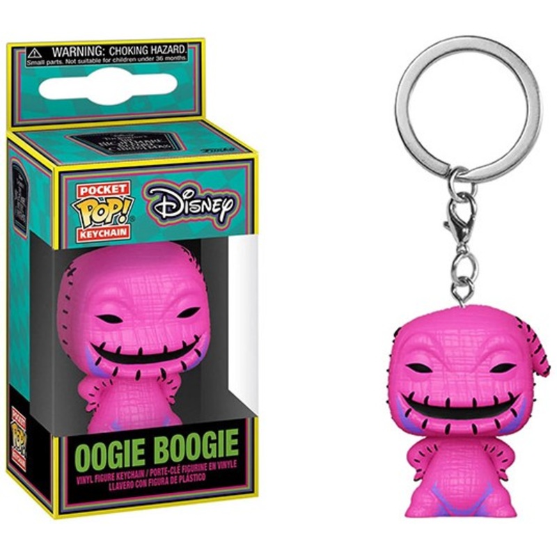 Funko Pop Keychain Nightmare Before Christmas Blacklight Oogie Boogie