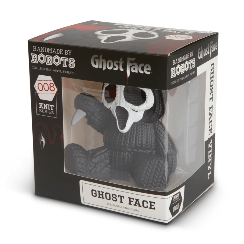 Handmade By Robots Scream Ghost Face Figure New