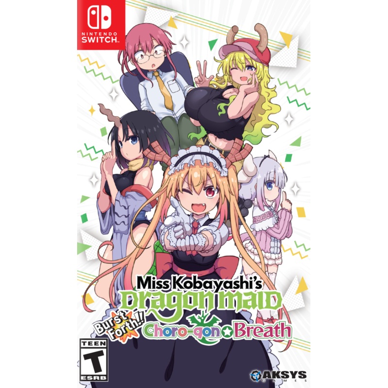 Miss Kobayashi Dragon Maid Burst Forth Choro-Gon Breath Switch New