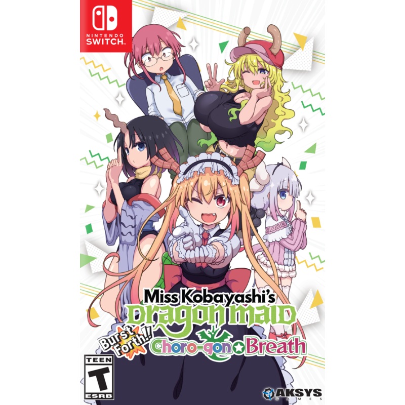 Miss Kobayashi Dragon Maid Burst Forth Choro-Gon Breath Switch Used