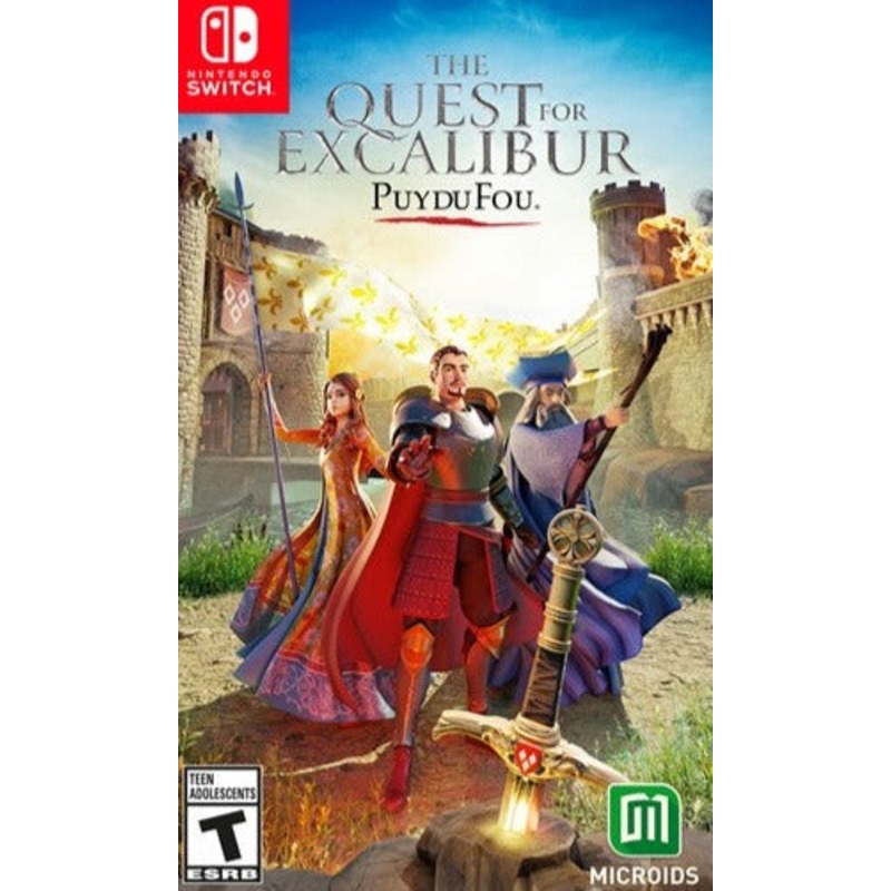 Quest For Excalibur Puy Du Fou Switch Used