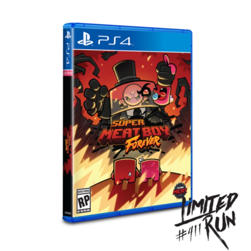 Super Meat Boy Forever LRG PS4 New