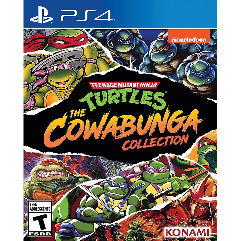 Teenage Mutant Ninja Turtles The Cowabunga Collection PS4 Used