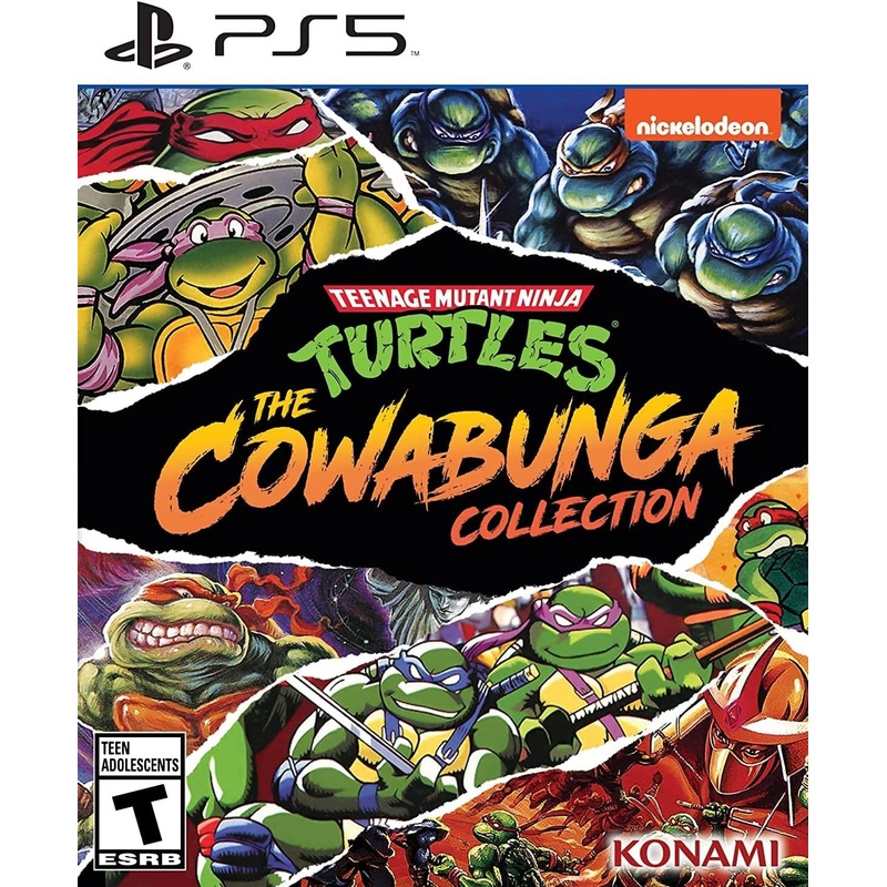 Teenage Mutant Ninja Turtles The Cowabunga Collection PS5 Used