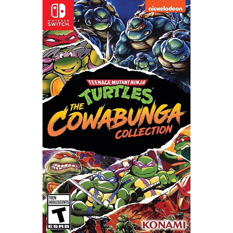 Teenage Mutant Ninja Turtles The Cowabunga Collection Switch Used