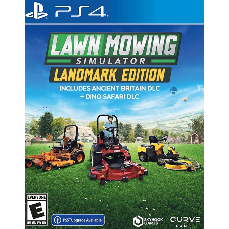 Lawn Mowing Simulator Landmark Edition PS4 New