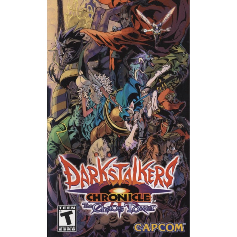 Darkstalkers Chronicle PSP Disc Only Used