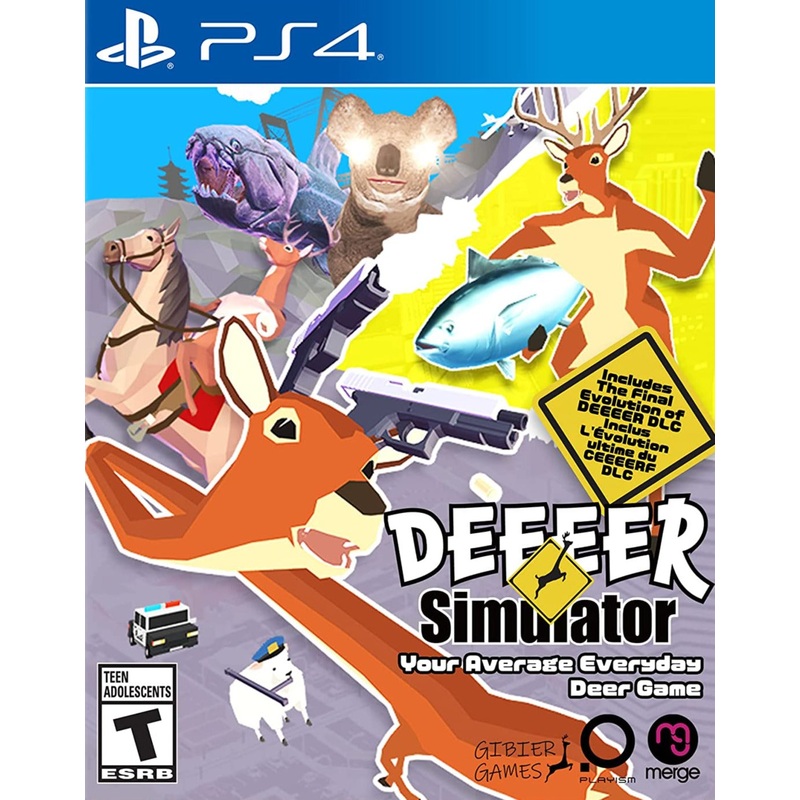 Deeeer Simulator Your Average Everyday Deer Game PS4 Used