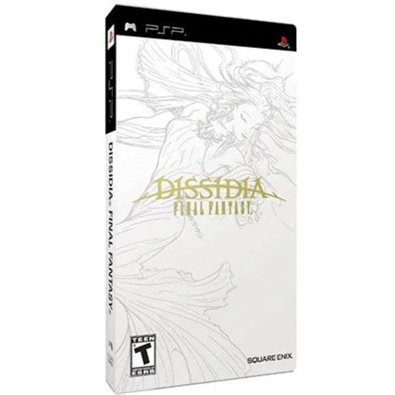Dissidia Final Fantasy with White Slip Cover PSP Used