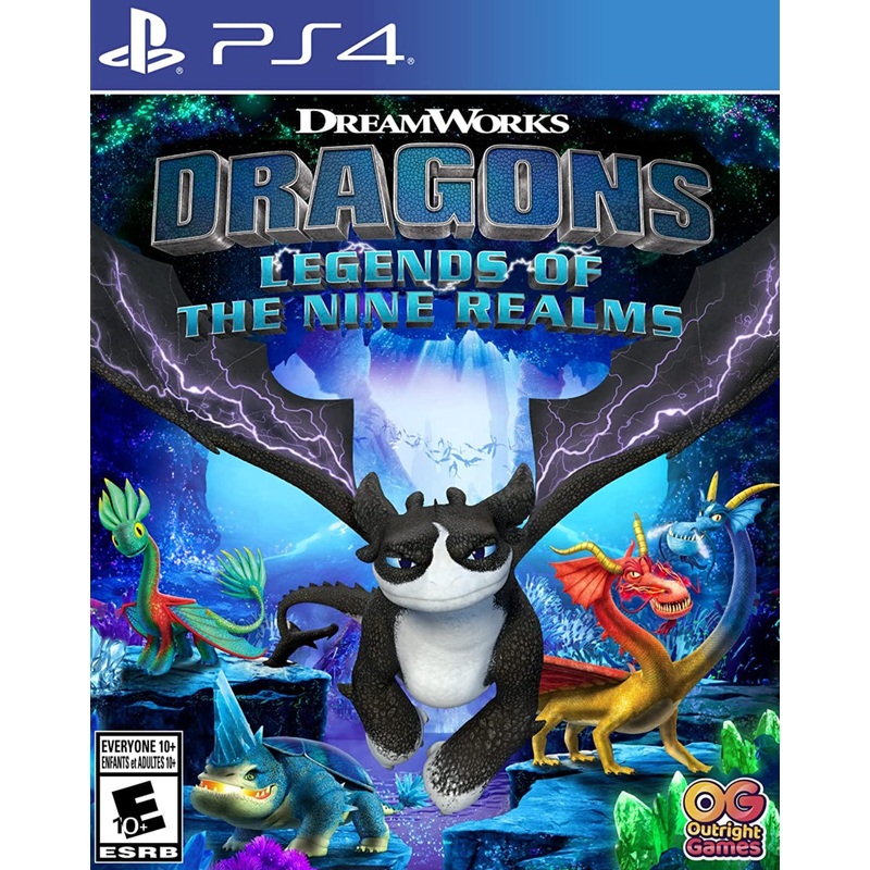 Dreamworks Dragons Legends Of The Nine Realms PS4 New
