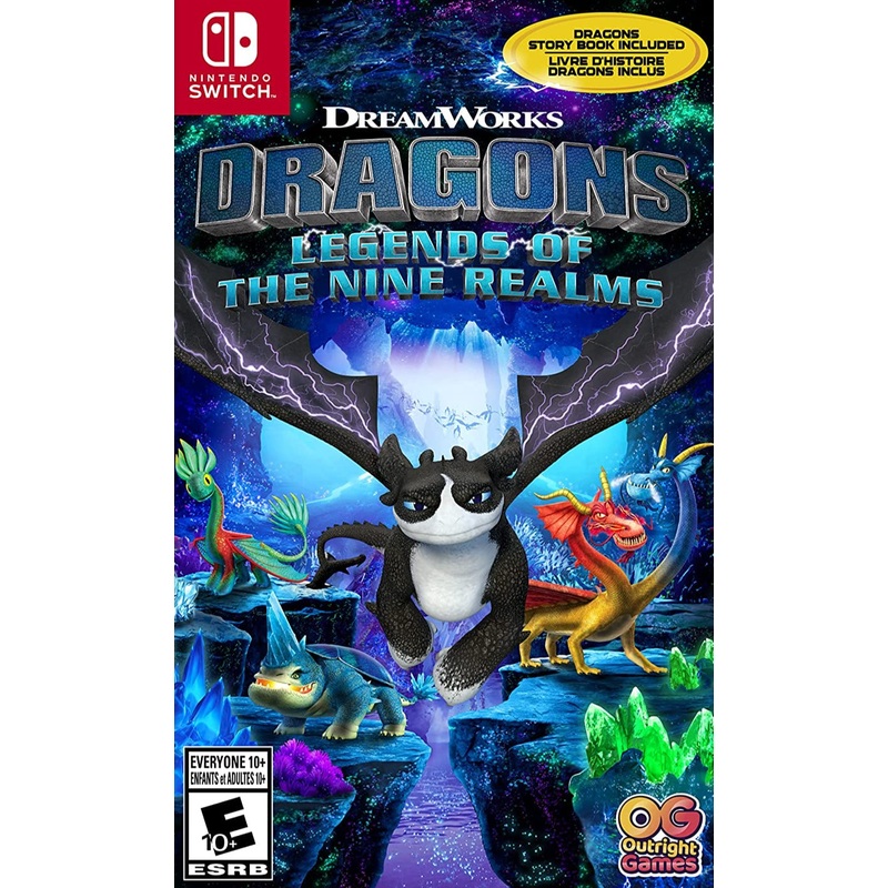 Dreamworks Dragons Legends Of The Nine Realms Switch New