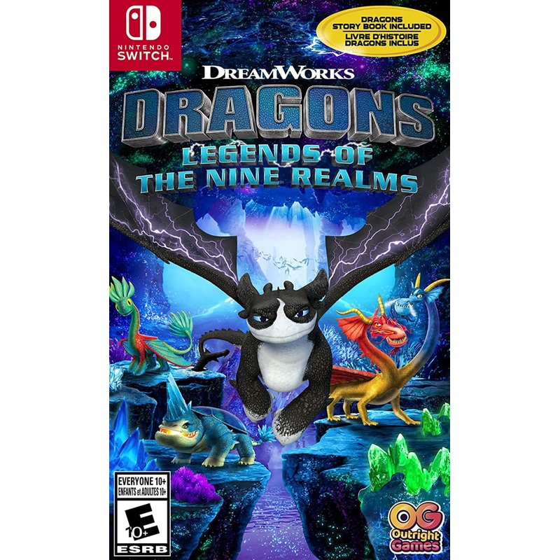 Dreamworks Dragons Legends Of The Nine Realms Switch Used