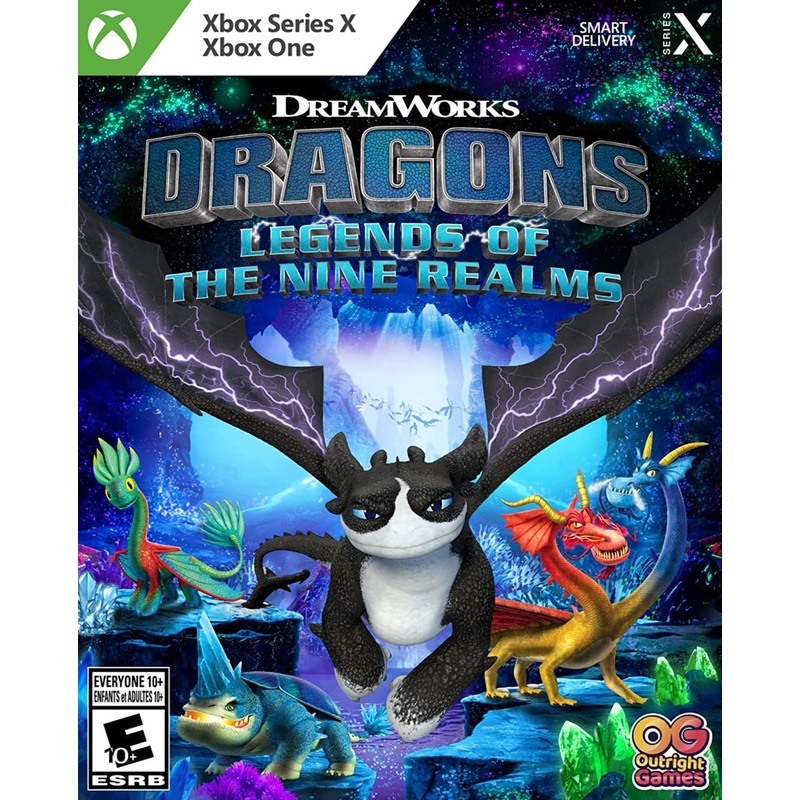 Dreamworks Dragons Legends Of The Nine Realms Xbox Series X Xbox One Used