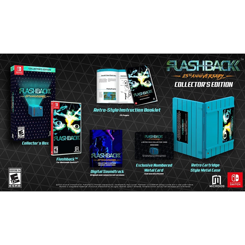 Flashback Collectors Edition Switch New