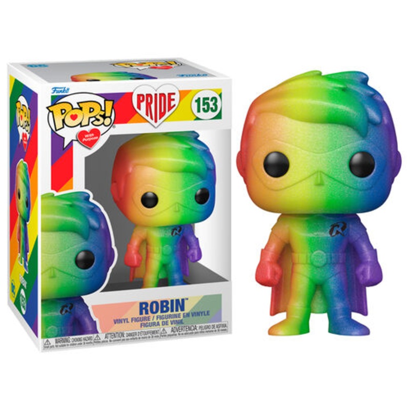 Funko Pop DC Heroes Pride Robin New