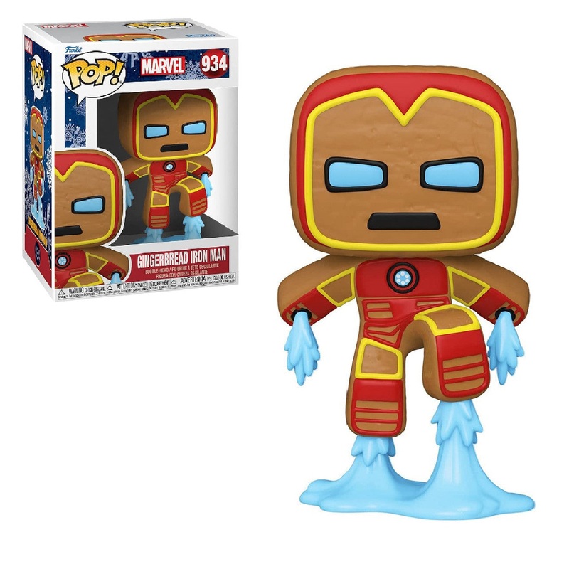 Funko Pop Marvel Holiday Gingerbread Iron Man New
