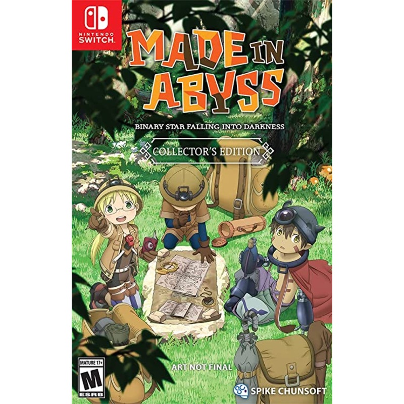 Made In Abyss Binary Star Falling Into Darkness Collectors Edition Switch Used