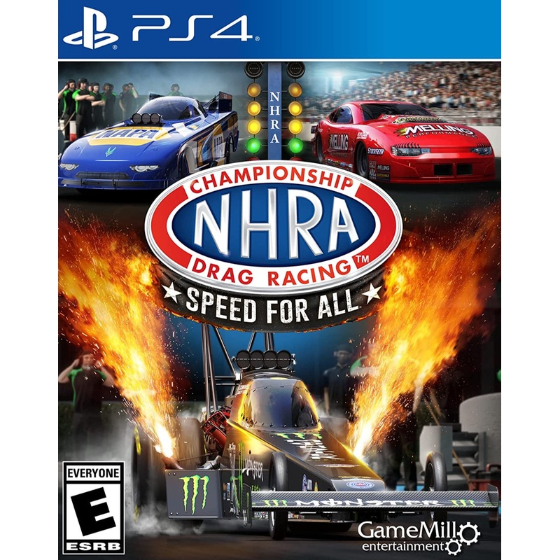 NHRA Championship Drag Racing Speed For All PS4 New