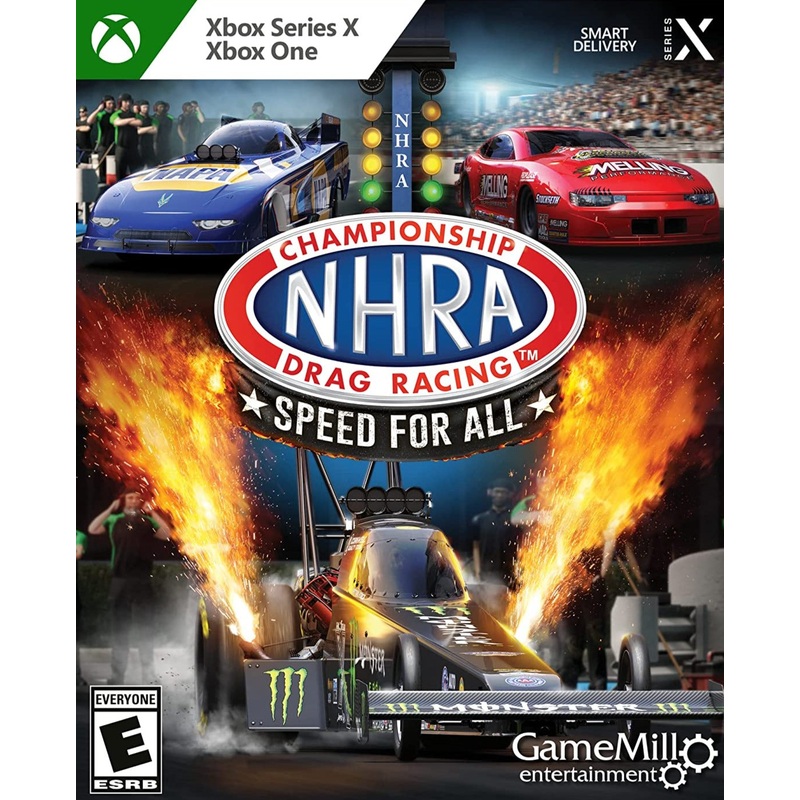 NHRA Championship Drag Racing Speed For All Xbox Series X Xbox One Used