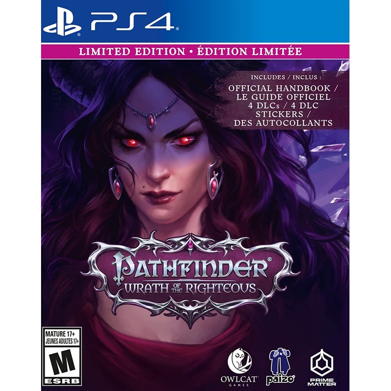 Pathfinder Kingmaker Wrath Of The Righteous PS4 Used