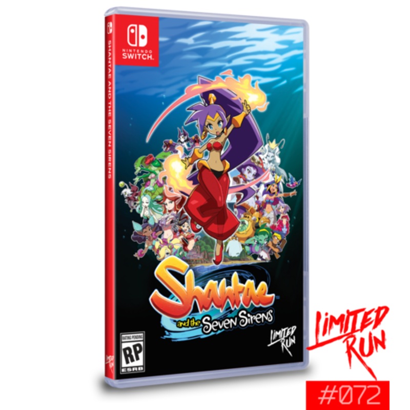 Shantae and the Seven Sirens LRG Switch Used