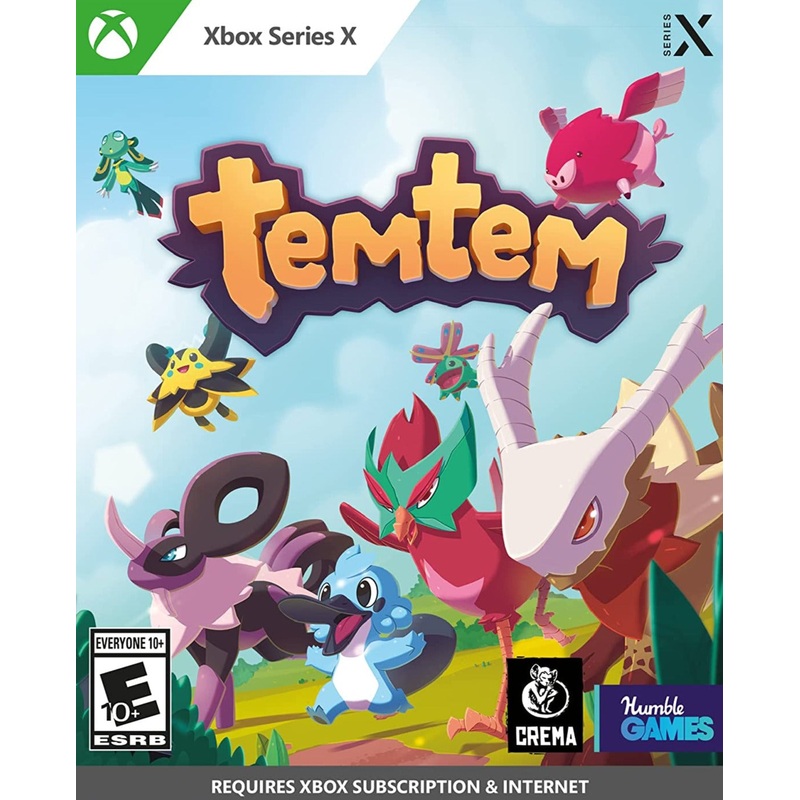 Temtem Online Only Xbox Series X Used