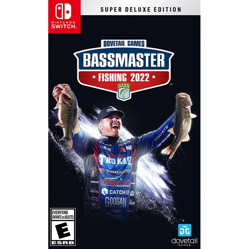 Bassmaster Fishing 2022 Super Deluxe Edition Switch Used