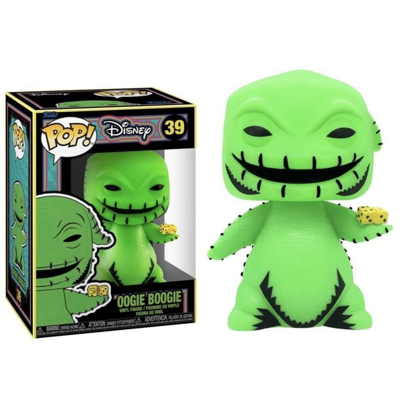 Funko Pop Disney Nightmare Before Christmas Blacklight Oogie Boogie