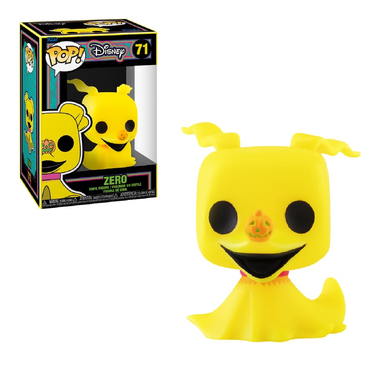 Funko Pop Disney Nightmare Before Christmas Zero Blacklight