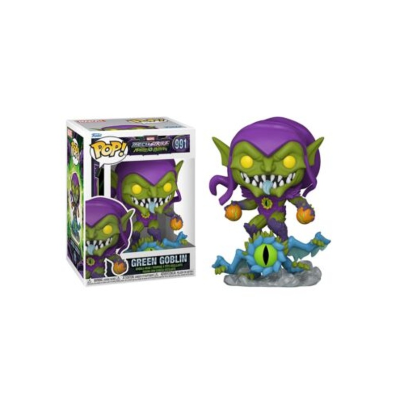 Funko Pop Marvel Mech Strike Monster Hunters Green Goblin New