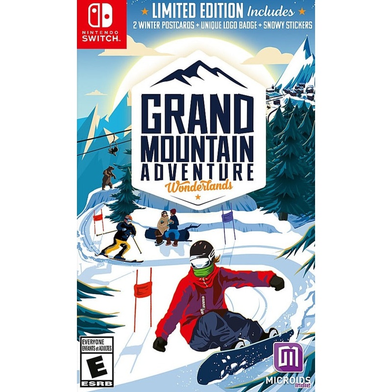 Grand Mountain Adventure Wonderlands Switch Used