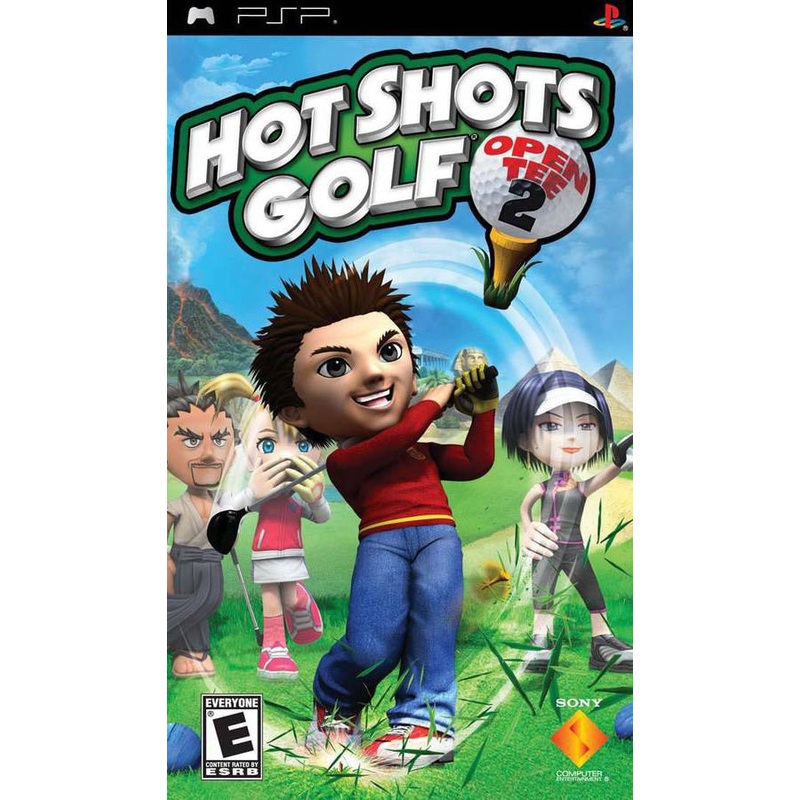 Hot Shots Golf Open Tee 2 PSP New