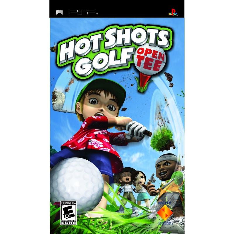 Hot Shots Golf Open Tee PSP New