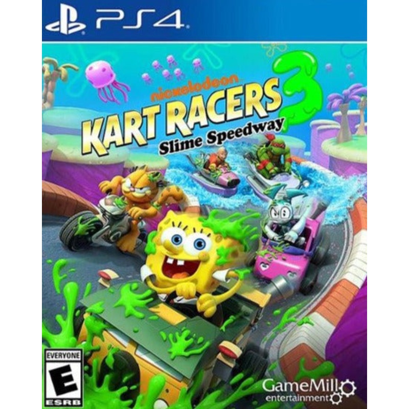 Nickelodeon Kart Racers 3 Slime Speedway PS4 Used